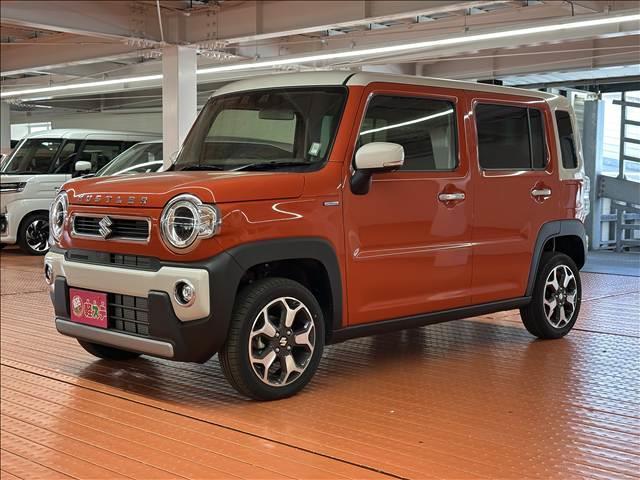 ハスラー ハイブリッドＸ　届出済未使用車　２トーンカラー仕様車　ブレーキサポート　レーンサポート　クルーズコントロール　ＬＥＤヘッドライト　ソナー　シートヒーター　スマートキー　アイドリングストップ（5枚目）