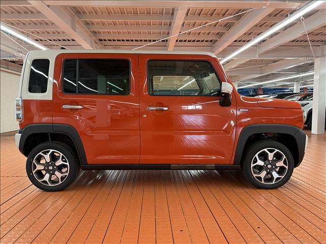 ハスラー ハイブリッドＸ　届出済未使用車　２トーンカラー仕様車　ブレーキサポート　レーンサポート　クルーズコントロール　ＬＥＤヘッドライト　ソナー　シートヒーター　スマートキー　アイドリングストップ（7枚目）