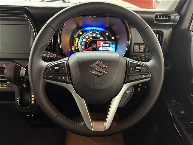 ハスラー ハイブリッドＸ　届出済未使用車　２トーンカラー仕様車　ブレーキサポート　レーンサポート　クルーズコントロール　ＬＥＤヘッドライト　ソナー　シートヒーター　スマートキー　アイドリングストップ（12枚目）