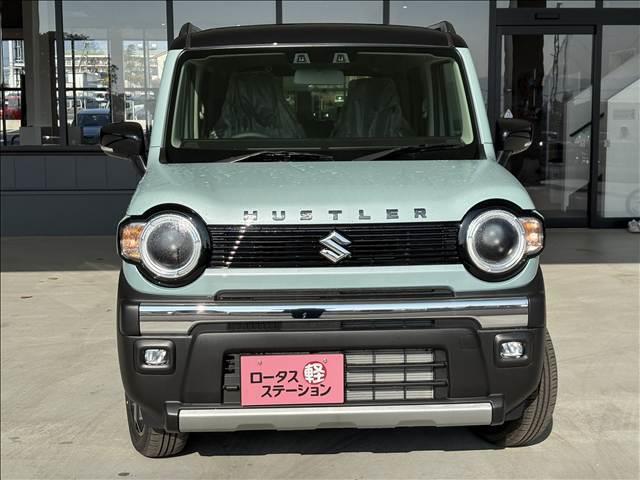 ハスラー タフワイルド 届出済未使用車 2トーンカラー仕様車 ブレーキサポート レーンサポート クルーズコントロール ソナー シートヒーター スマートキー プッシュスタート アイドリングストップ LEDヘッドライト(4枚目)