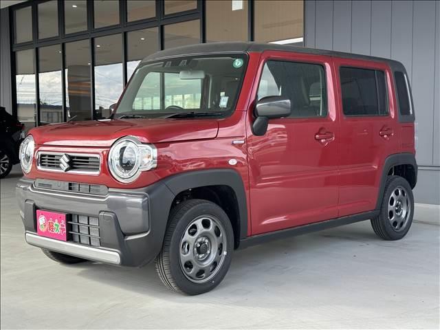 ハスラー ハイブリッドＧ　届出済未使用車　２トーンカラー仕様車　ブレーキサポート　レーンサポート　ソナー　クルーズコントロール　シートヒーター　ＬＥＤヘッドライト　オートライト　スマートキー　プッシュスタート（5枚目）