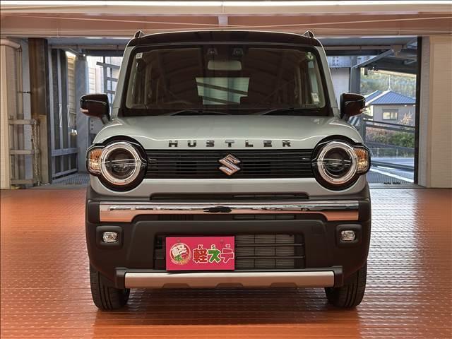 ハスラー タフワイルド　届出済未使用車　２トーンカラー仕様車　ブレーキサポート　レーンサポート　クルーズコントロール　ソナー　シートヒーター　スマートキー　プッシュスタート　アイドリングストップ　ＬＥＤヘッドライト（4枚目）