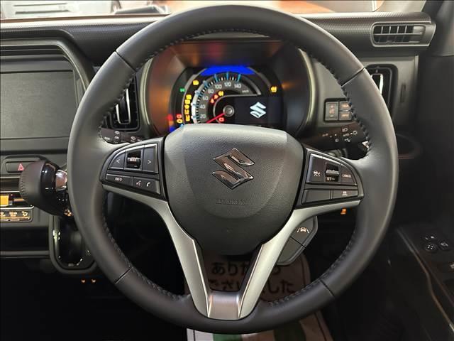 ハスラー タフワイルド　届出済未使用車　２トーンカラー仕様車　ブレーキサポート　レーンサポート　クルーズコントロール　ソナー　シートヒーター　スマートキー　プッシュスタート　アイドリングストップ　ＬＥＤヘッドライト（10枚目）