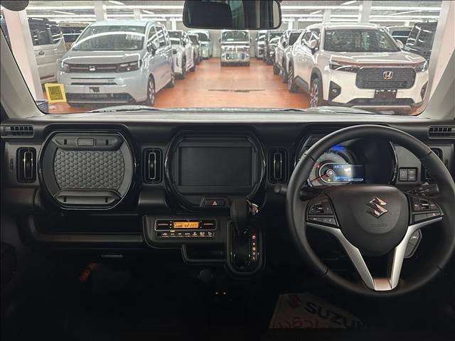 ハスラー ハイブリッドＸ　届出済未使用車　２トーンカラー仕様車　ブレーキサポート　レーンサポート　クルーズコントロール　ＬＥＤヘッドライト　ソナー　シートヒーター　スマートキー　アイドリングストップ　オートエアコン（9枚目）