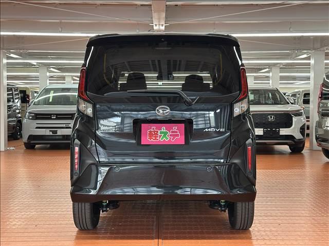 ムーヴ RS 届出済未使用車 ブレーキサポート ソナー クルーズコントロール 両側電動スライドドア LEDヘッドライト スマートキー オートライト オートエアコン 電動格納ミラー(6枚目)