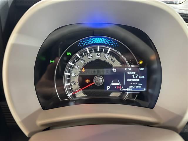 ワゴンＲスマイル ハイブリッドＳ　２トーンルーフパッケージ装着車　届出済未使用車　ブレーキサポート　ソナー　左側電動スライドドア　オートライト　シートヒーター　スマートキー　プッシュスタート　アイドリングストップ　オートライト　オートエアコン　２トーンルーフ仕様車（12枚目）