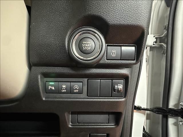 ワゴンＲスマイル ハイブリッドＳ　届出済未使用車　ブレーキサポート　ソナー　左側電動スライドドア　オートライト　シートヒーター　スマートキー　プッシュスタート　アイドリングストップ　ピュアホワイトパール塗装（15枚目）