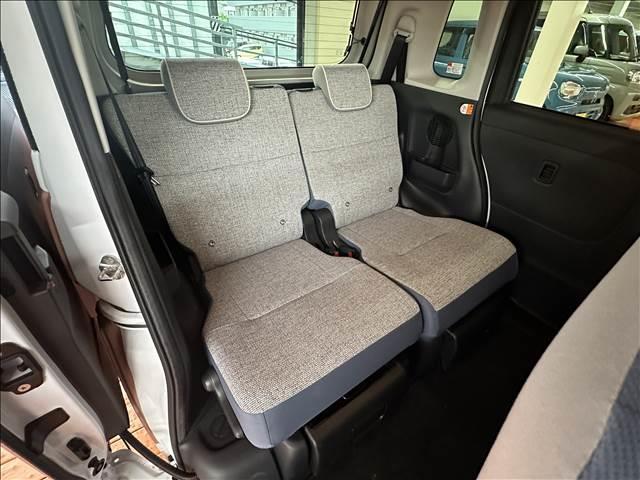 ムーヴキャンバス ストライプスＧ　届出済未使用車　ブレーキサポート　ソナー　アイドリングストップ　両側電動スライドドア　スマートキー　プッシュスタート　Ｗシートヒーター　ＬＥＤヘッドライト　オートマチックハイビーム　オートエアコン（18枚目）