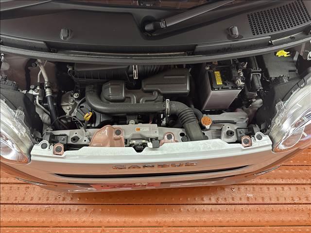 ムーヴキャンバス ストライプスＧ　届出済未使用車　ブレーキサポート　ソナー　アイドリングストップ　両側電動スライドドア　スマートキー　プッシュスタート　Ｗシートヒーター　ＬＥＤヘッドライト　オートマチックハイビーム　オートエアコン（20枚目）