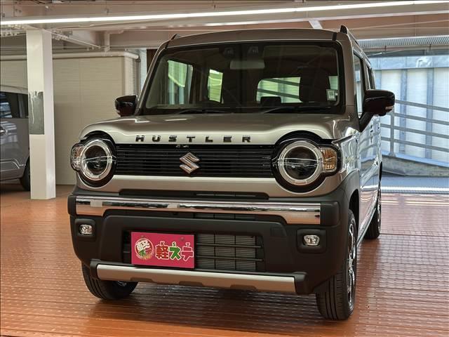 ハスラー タフワイルド　届出済未使用車　全方位メモリーナビ　スズキコネクト　ブレーキサポート　レーンサポート　クルーズコントロール　ＬＥＤヘッドライト　ソナー　シートヒーター　スマートキー　アイドリングストップ　オートライト（4枚目）