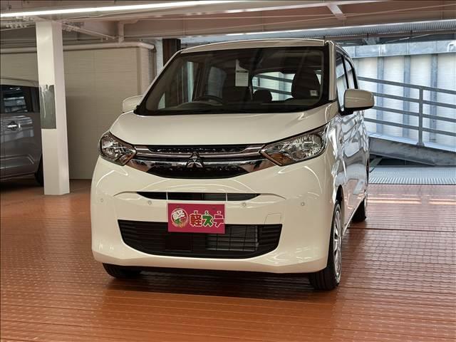 ｅＫワゴン Ｍ　届出済未使用車　ブレーキサポート　レーンサポート　ソナー　オートライト　キーレス　アイドリングストップ　Ｗシートヒーター　サイドＷエアバック　電動格納ミラー（4枚目）