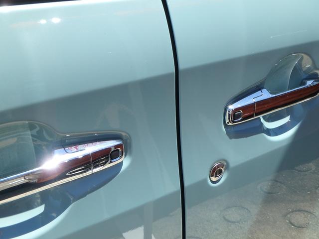 ワゴンＲスマイル ハイブリッドＸ　届出済未使用車　ブレーキサポート　レーンサポート　ソナー　両側電動スライドドア　オートライト　シートヒーター　ＬＥＤヘッドライト　スマートキー　プッシュスタート　アイドリングストップ　オートエアコン（22枚目）