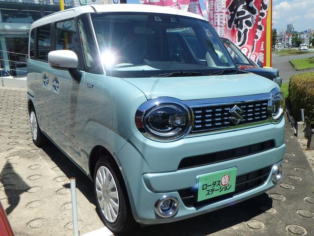 ワゴンＲスマイル ハイブリッドＸ　届出済未使用車　ブレーキサポート　レーンサポート　ソナー　両側電動スライドドア　オートライト　シートヒーター　ＬＥＤヘッドライト　スマートキー　プッシュスタート　アイドリングストップ　オートエアコン（46枚目）