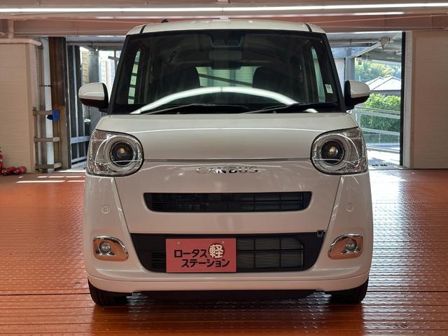 ムーヴキャンバス セオリーＧ　届出済未使用車　バックカメラ　ブレーキサポート　ソナー　アイドリングストップ　スマートキー　プッシュスタート　Ｗシートヒーター　両側電動スライドドア　オートライト　オートエアコン　ＬＥＤヘッドライト（2枚目）