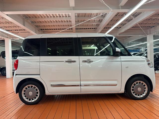 ムーヴキャンバス セオリーＧ　届出済未使用車　バックカメラ　ブレーキサポート　ソナー　アイドリングストップ　スマートキー　プッシュスタート　Ｗシートヒーター　両側電動スライドドア　オートライト　オートエアコン　ＬＥＤヘッドライト（6枚目）