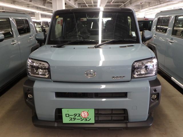タフト Ｇターボ　届出済未使用車　ブレーキサポート　ソナー　バックカメラ　アイドリングストップ　Ｗシートヒーター　サンルーフ　スマートキー　プッシュスタート　ＬＥＤヘッドライト　オートライト　オートエアコン（4枚目）