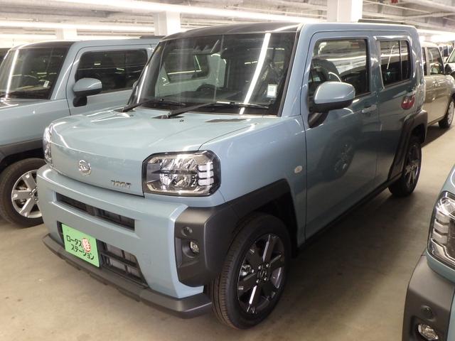 タフト Ｇターボ　届出済未使用車　ブレーキサポート　ソナー　バックカメラ　アイドリングストップ　Ｗシートヒーター　サンルーフ　スマートキー　プッシュスタート　ＬＥＤヘッドライト　オートライト　オートエアコン（5枚目）