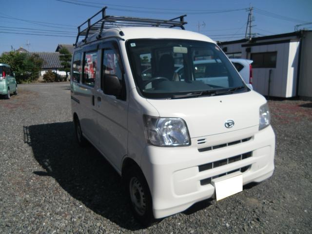 ハイゼットカーゴ スペシャル 4WD 5速MT ルーフキャリア 両側スライドドア エアコン 荷台マット(3枚目)