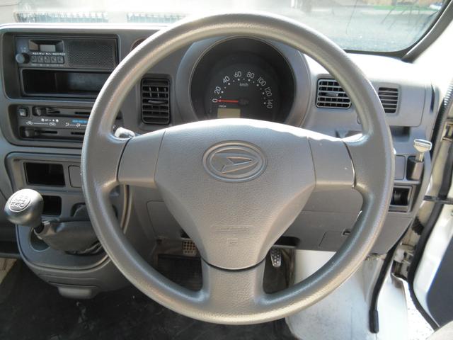 ハイゼットカーゴ スペシャル 4WD 5速MT ルーフキャリア 両側スライドドア エアコン 荷台マット(10枚目)