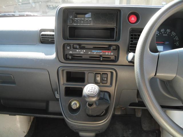 ハイゼットカーゴ スペシャル 4WD 5速MT ルーフキャリア 両側スライドドア エアコン 荷台マット(15枚目)