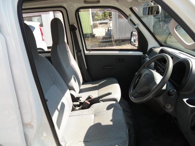 ハイゼットカーゴ スペシャル 4WD 5速MT ルーフキャリア 両側スライドドア エアコン 荷台マット(18枚目)