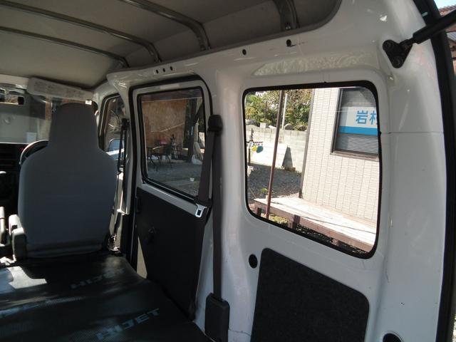 ハイゼットカーゴ スペシャル 4WD 5速MT ルーフキャリア 両側スライドドア エアコン 荷台マット(34枚目)