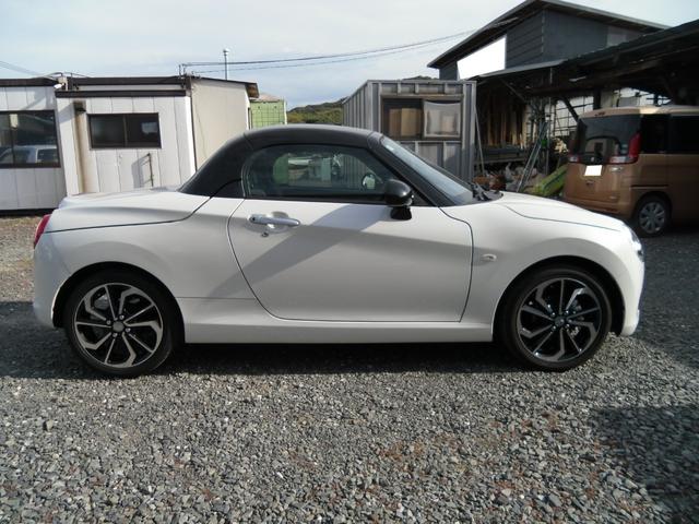 コペン セロ S 【グー鑑定済】ミラー型ドラレコ バックモニター キーフリー ETC 運転席助手席シートヒーター 純正16インチアルミホイル オートライト LEDヘッド(4枚目)