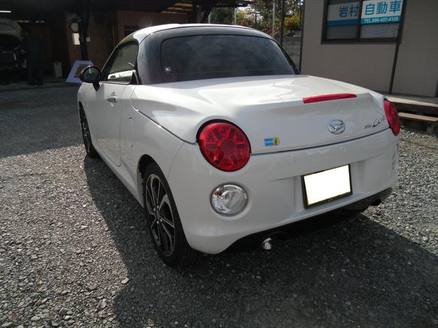 コペン セロ S 【グー鑑定済】ミラー型ドラレコ バックモニター キーフリー ETC 運転席助手席シートヒーター 純正16インチアルミホイル オートライト LEDヘッド(7枚目)