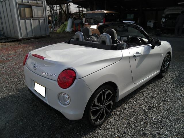 コペン セロ S 【グー鑑定済】ミラー型ドラレコ バックモニター キーフリー ETC 運転席助手席シートヒーター 純正16インチアルミホイル オートライト LEDヘッド(14枚目)