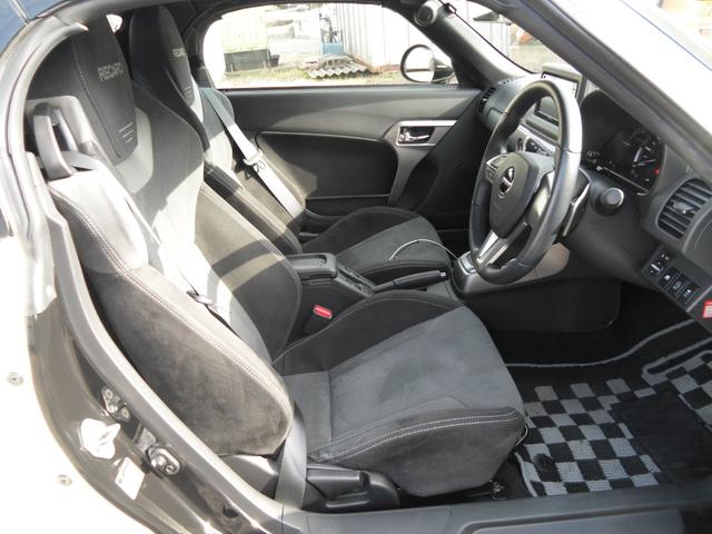 コペン セロ S 【グー鑑定済】ミラー型ドラレコ バックモニター キーフリー ETC 運転席助手席シートヒーター 純正16インチアルミホイル オートライト LEDヘッド(34枚目)