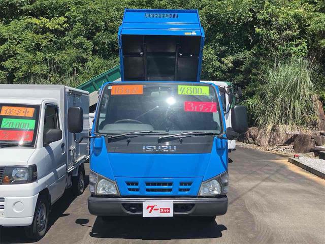 エルフトラック 　２．０ｔ低床ダンプ　ディーゼル車　トラック　５速マニュアル車　後輪ダブル　ＥＴＣ　エアコン　パワーステアリング　パワーウィンドウ　運転席エアバッグ（2枚目）