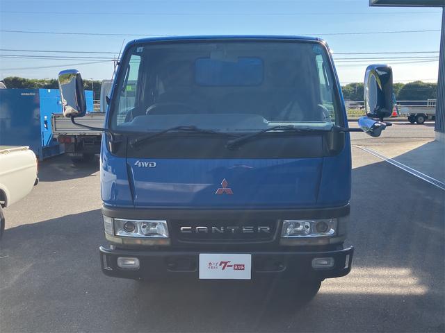 キャンター ダンプ　２．０ｔ深底ダンプステン張り　観音開き　４ＷＤ　トラック　ＭＴ　後輪ダブル　ＥＴＣ　エアコン　パワーウィンドウ　運転席エアバッグ（2枚目）