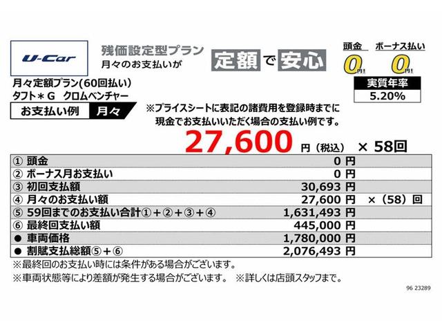 タフト Ｇ　クロムベンチャー（4枚目）