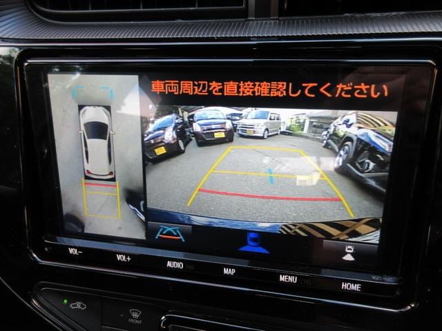 アクア Ｓスタイルブラック　ＥＴＣ　全周囲カメラ　ナビ　ＴＶ　クリアランスソナー　レーンアシスト　衝突被害軽減システム　オートマチックハイビーム　ＬＥＤヘッドランプ　スマートキー　ワンオーナー　禁煙車（5枚目）