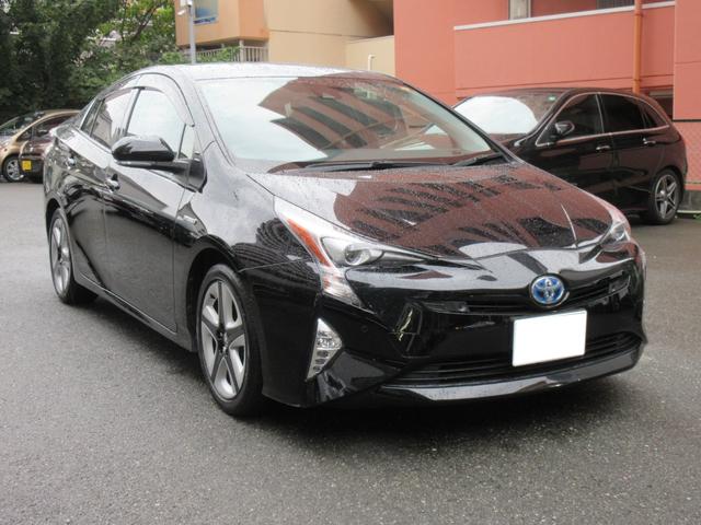 プリウス Aツーリングセレクション ETC クリアランスソナー レーンアシスト オートクルーズコントロール パークアシスト 衝突被害軽減システム バックカメラ ナビ TV アルミホイール オートマチックハイビーム オートライト(14枚目)