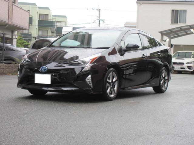 プリウス Aツーリングセレクション ETC クリアランスソナー レーンアシスト オートクルーズコントロール パークアシスト 衝突被害軽減システム バックカメラ ナビ TV アルミホイール オートマチックハイビーム オートライト(22枚目)