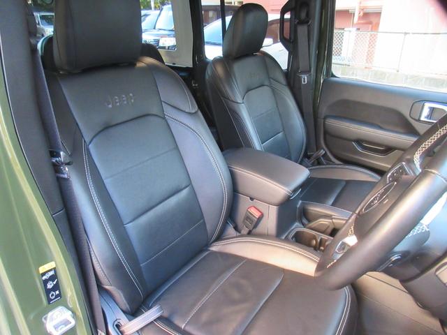 ジープ・ラングラーアンリミテッド サハラ 4WD バックカメラ フロントカメラ クリアランスソナー アダプティブクルーズコントロール パワーシート 衝突被害軽減システム ナビ TV オートライト LEDヘッドランプ アルミホイール(20枚目)