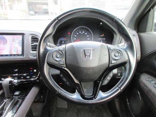 ヴェゼル RS・ホンダセンシング ETC バックカメラ オートクルーズコントロール レーンアシスト 衝突被害軽減システム TV LEDヘッドランプ アルミホイール スマートキー 電動格納ミラー シートヒーター CVT 盗難防止システム(3枚目)