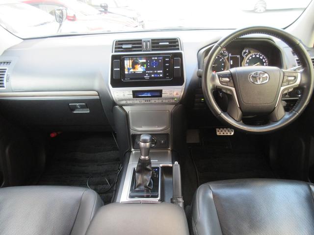 ランドクルーザープラド TX Lパッケージ 4WD ETC バックカメラ クリアランスソナー オートクルーズコントロール レーンアシスト パワーシート 衝突被害軽減システム サンルーフ ナビ TV オートマチックハイビーム LEDヘッドランプ(2枚目)