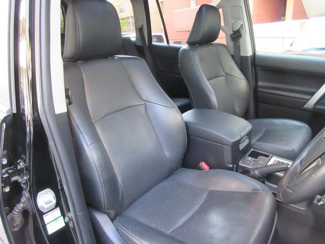 ランドクルーザープラド TX Lパッケージ 4WD ETC バックカメラ クリアランスソナー オートクルーズコントロール レーンアシスト パワーシート 衝突被害軽減システム サンルーフ ナビ TV オートマチックハイビーム LEDヘッドランプ(22枚目)