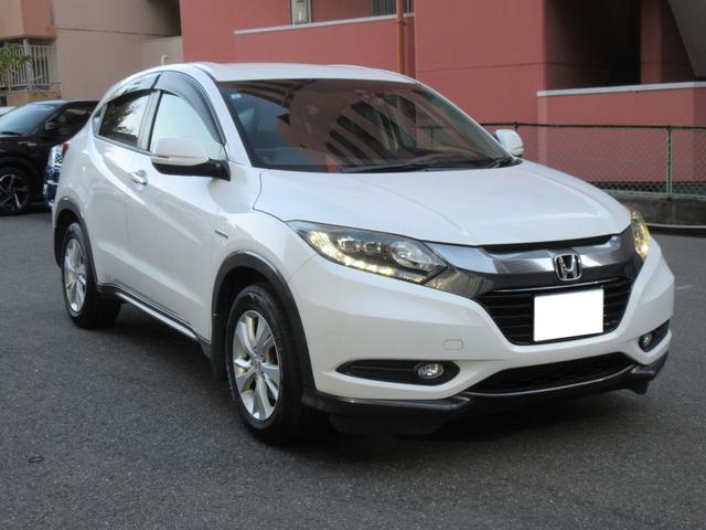 ヴェゼル ハイブリッドX バックカメラ オートクルーズコントロール 衝突被害軽減システム TV オートライト LEDヘッドランプ アルミホイール スマートキー 電動格納ミラー AT 盗難防止システム 衝突安全ボディ CD(24枚目)