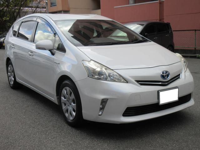 プリウスアルファ Ｓ　Ｌセレクション　ＥＴＣ　バックカメラ　ナビ　ＴＶ　スマートキー　電動格納ミラー　ＣＶＴ　盗難防止システム　衝突安全ボディ　ＡＢＳ　ＣＤ　ＤＶＤ再生　ＵＳＢ　Ｂｌｕｅｔｏｏｔｈ　エアコン　パワーステアリング（13枚目）