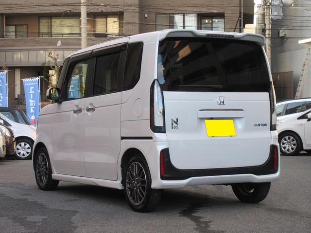 Ｎ－ＢＯＸカスタム ターボ　ホンダセンシング　衝突軽減ブレーキ　アダプティブクルーズコントロール　車線維持支援システム　パーキングセンサー　ＥＴＣ　バックカメラ　両側電動スライドドア　レーンアシスト　衝突被害軽減システム　ＬＥＤ（17枚目）