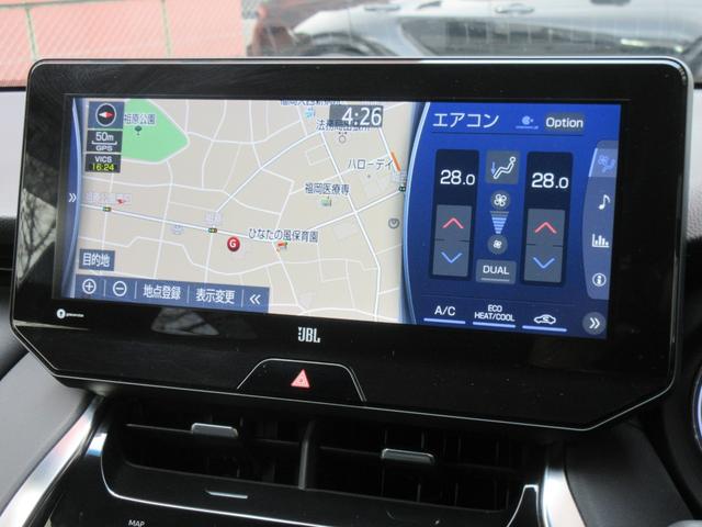 ハリアー Ｚ　ＪＢＬサウンドシステム　ハーフレザーシート　アップディスプレイクルーズコントロール　ヘッドアップディスプレイ　ブラインドスポットモニター　デジタルインナーミラー　コーナーセンサー　パワーシート（4枚目）