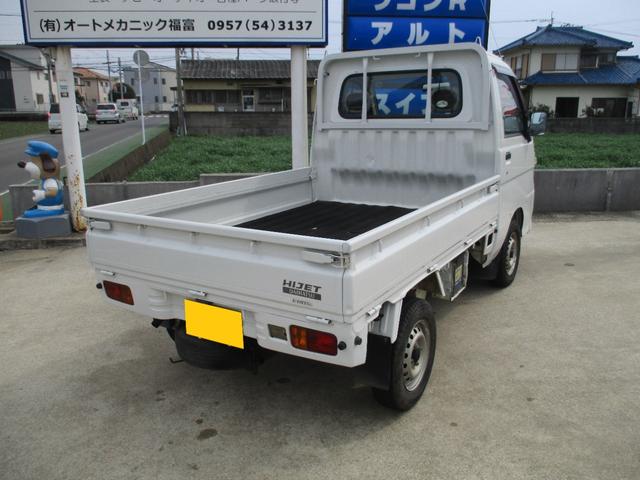 ハイゼットトラック スペシャル　エアコンなし　パワステなし　オートマ　三方開　鳥居　荷台ラバーマット（3枚目）
