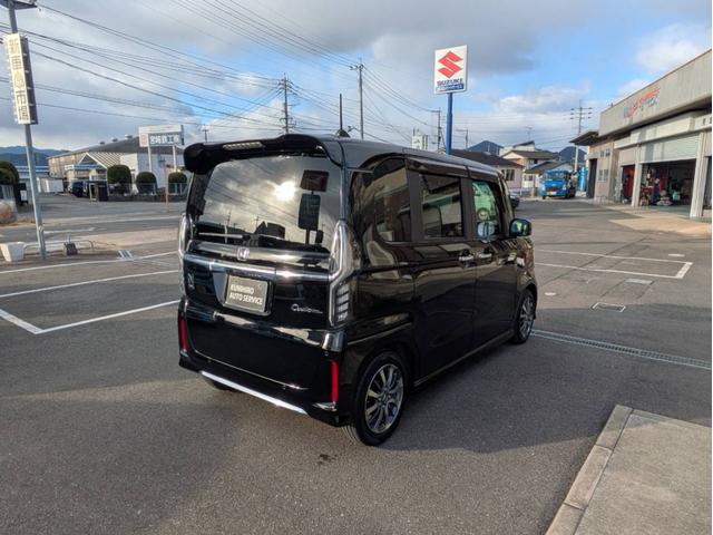 Ｎ－ＢＯＸカスタム ＥＸ　両側パワースライドドア　純正ナビ　Ｂｌｕｅｔｏｏｔｈ　ＥＴＣ　フルセグテレビ　ＬＥＤヘッドライト　純正アルミホイール　両席シートヒーター　ＣＴＢＡ（35枚目）