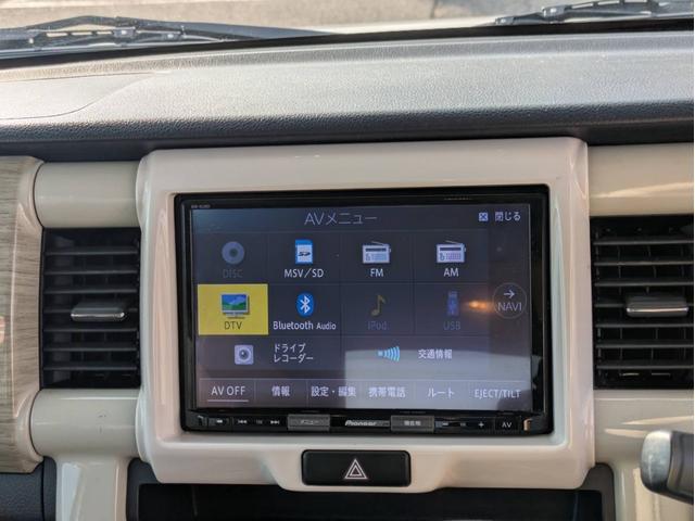 ハスラー ワンダラー 純正8インチナビ Bluetooth 全方位モニター フルセグテレビ DVD ナビ連動ドライブレコーダー LEDヘッドライト タイヤ4本新品 樹脂パーツ塗装済(9枚目)