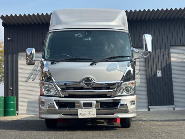 デュトロ 　ハイグレード　積載車　ユニックＮＥＯαＰＬＵＳ　シートヒーター　メモリーナビ　フルセグＴＶ　ＤＶＤ　ＣＤ　オーディオ　バックカメラ　ＬＥＤヘッド　アイドリングストップ　キーレスエントリー　スマートキー（2枚目）