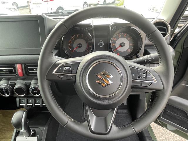 ジムニー ＸＣ　届け出済み未使用車　シートヒーター　スマートキー　プッシュスタート　ＬＥＤヘッドランプ　アイドリングストップ　衝突被害軽減システム　衝突安全ボディ　盗難防止システム（21枚目）