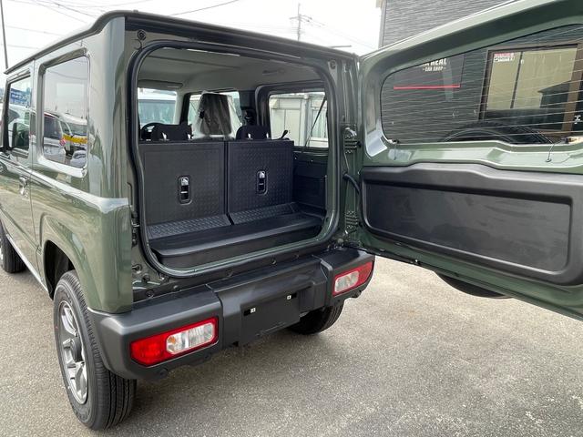 ジムニー ＸＣ　届け出済み未使用車　シートヒーター　スマートキー　プッシュスタート　ＬＥＤヘッドランプ　アイドリングストップ　衝突被害軽減システム　衝突安全ボディ　盗難防止システム（43枚目）